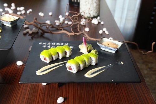 Drik vin til din sushi